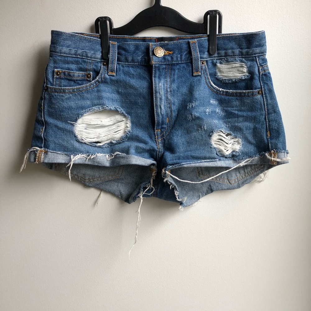 Jean shorts